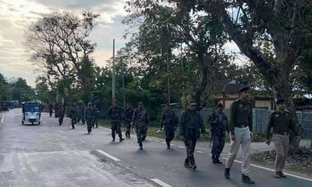 Bihar Assembly polls: Over 400 Tripura State Rifles personnel to provide security Bihar Assembly polls: Over 400 Tripura State Rifles personnel to provide security