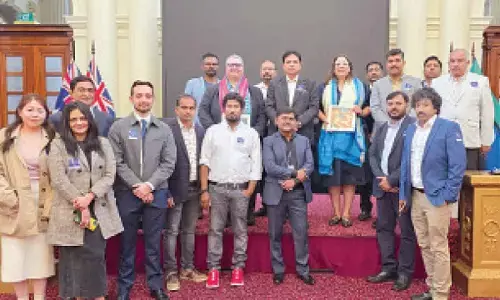 Minister showcases Telangana governance in Melbourne