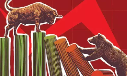 Continuous profit booking, FII outflows halt 6-day rally