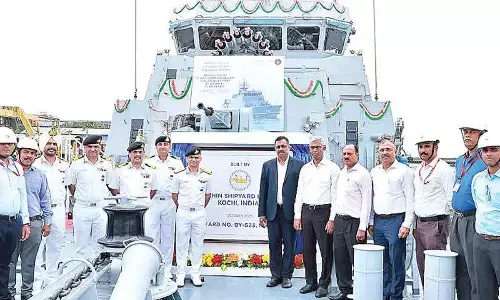CSL delivers first of eight warship ‘Mahe’