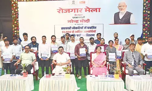 69 candidates receive appointment orders at Rozgar Mela