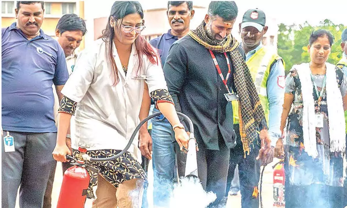 Mock drill held to strengthen emergency preparedness Mock drill held to strengthen emergency preparedness