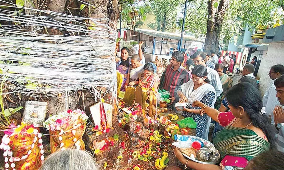 Nagula Chavithi celebrated with devotion across Tirupati