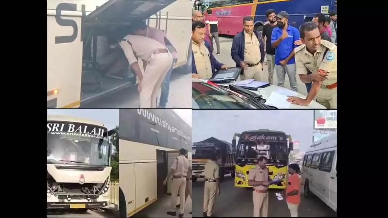 AP Transport Department Intensifies Checks Following Kurnool Bus Tragedy