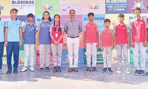 St George (CBSE) students shine at SGFI competitions