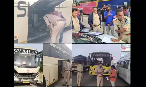 AP Transport Department Intensifies Checks Following Kurnool Bus Tragedy