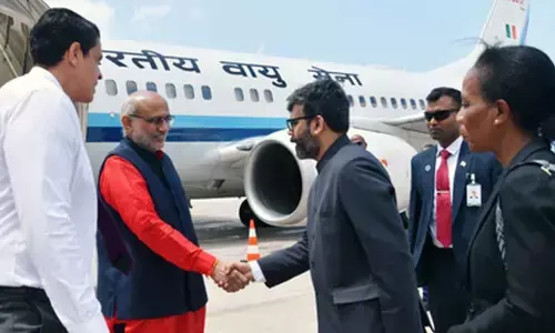 VP Radhakrishnan arrives in Seychelles to attend swearing-in ceremony of President-elect