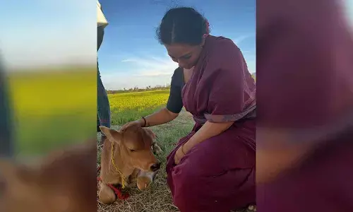 Nithya Menen reveals she collected national award with cow dung in her fingernails