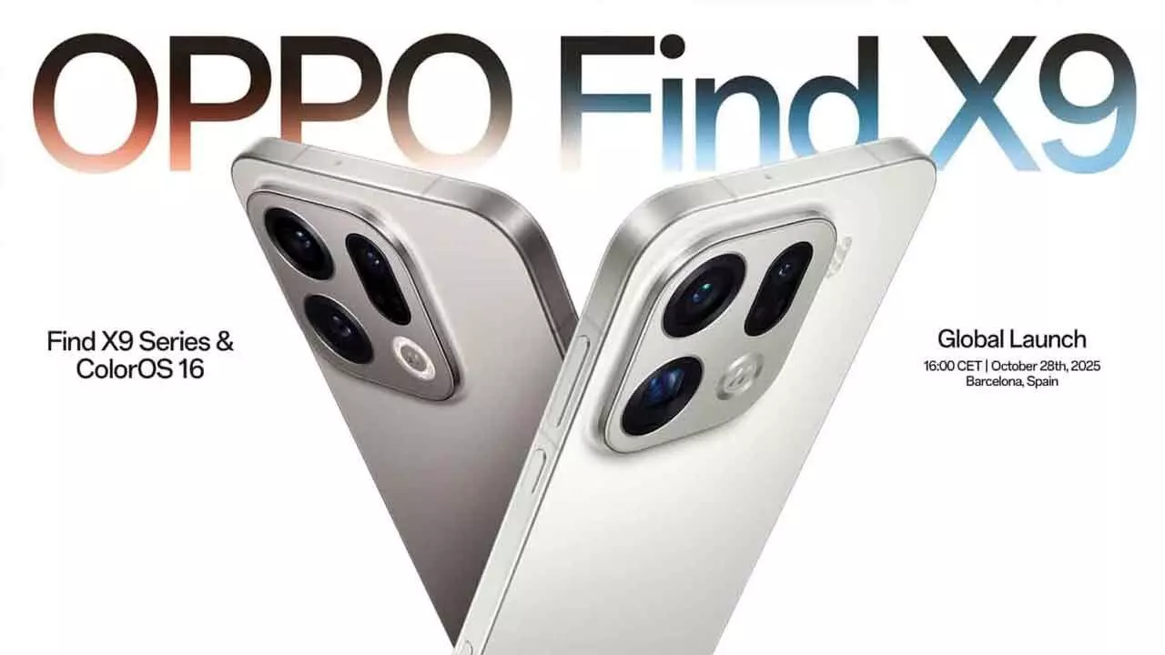 Oppo Gears Up for Find X9 Pro Global Launch in Barcelona: Redefining Flagship Ambitions Ahead of India Debut Oppo Gears Up for Find X9 Pro Global Launch in Barcelona: Redefining Flagship Ambitions Ahead of India Debut