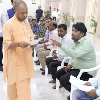 Janta Darshan Public welfare is the top priority of the govt: CM Yogi Janta Darshan Public welfare is the top priority of the govt: CM Yogi