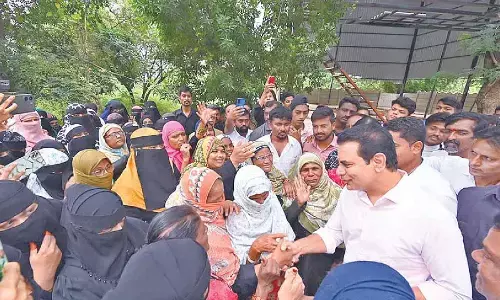 BRS rolls out bypoll drive in gated communities; tears into Cong govt