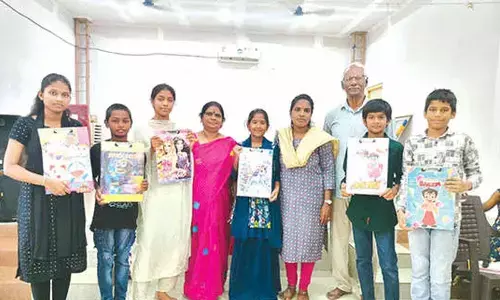 Tagore Library conducts quiz competitions