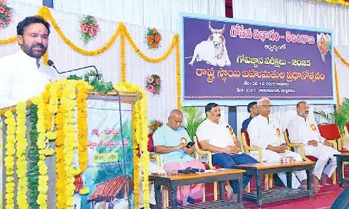 Kishan Reddy champions cow care in Telangana