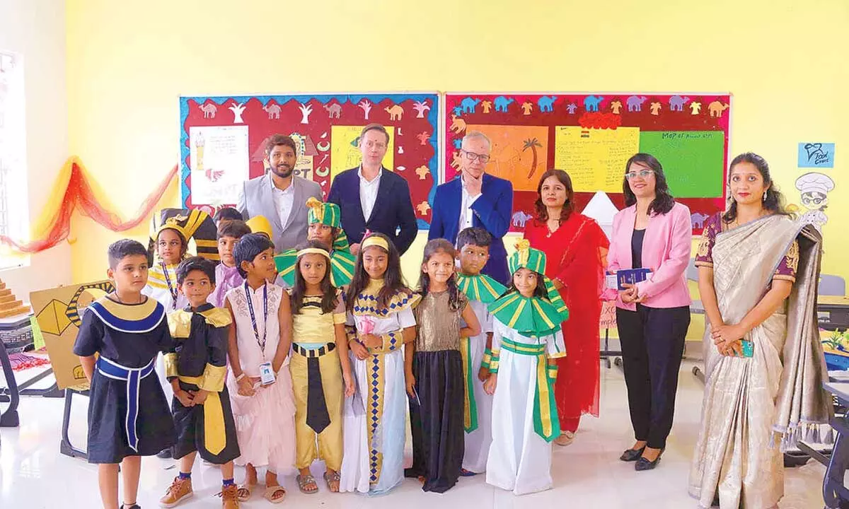 Showcasing global learning and cultural harmony Showcasing global learning and cultural harmony