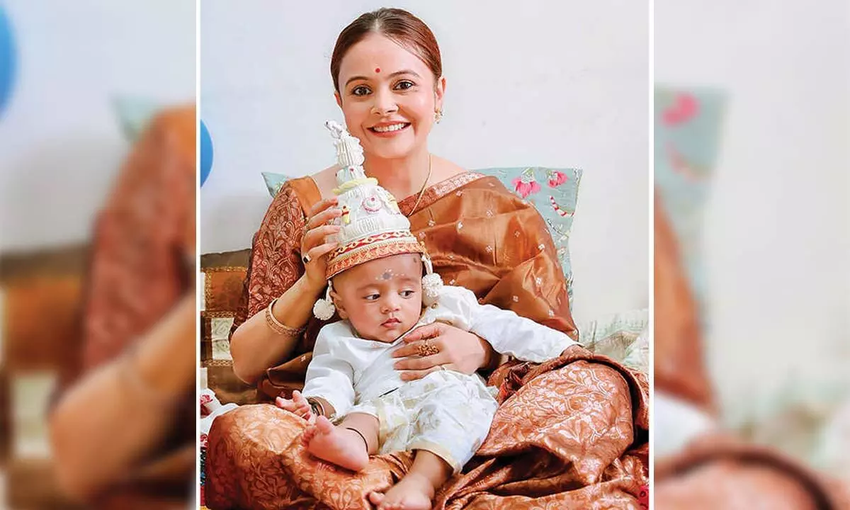 Devoleena Bhattacharjee reveals she learnt of her pregnancy on sets of ‘Chhatti Maiya Ki Bitiya’ Devoleena Bhattacharjee reveals she learnt of her pregnancy on sets of ‘Chhatti Maiya Ki Bitiya’