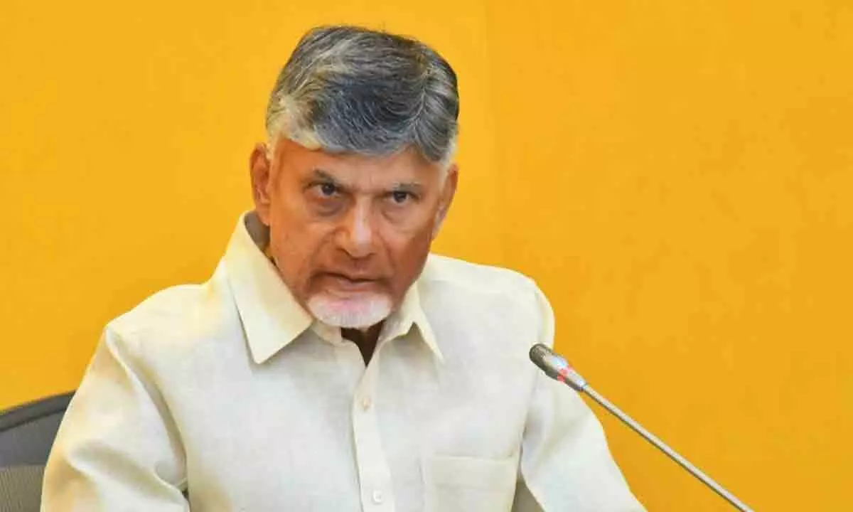 CM Chandrababu calls cadre to carry relief efforts amid cyclone Montha
