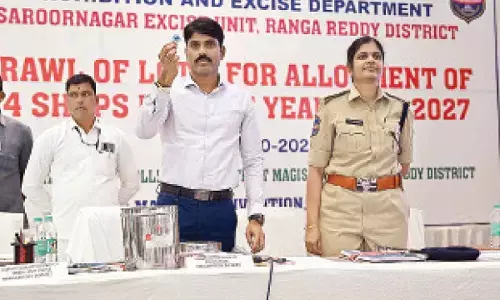 249 liquor shops allotted through lottery in RR dist