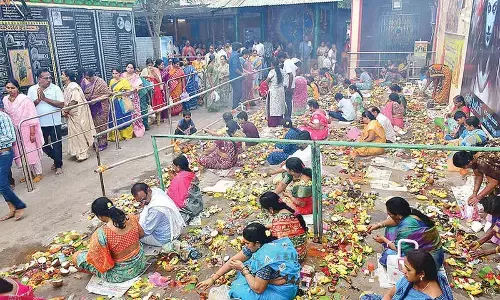 Special pujas performed