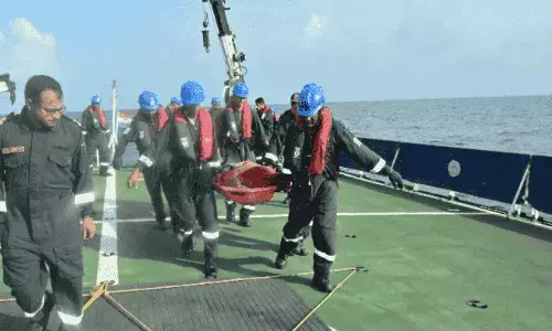 PRESS RELEASE  INDIAN COAST GUARD EXECUTES DARING LONG-RANGE MEDEVAC OF CRITICALLY INJURED IRANIAN CREW IN ARABIAN SEA