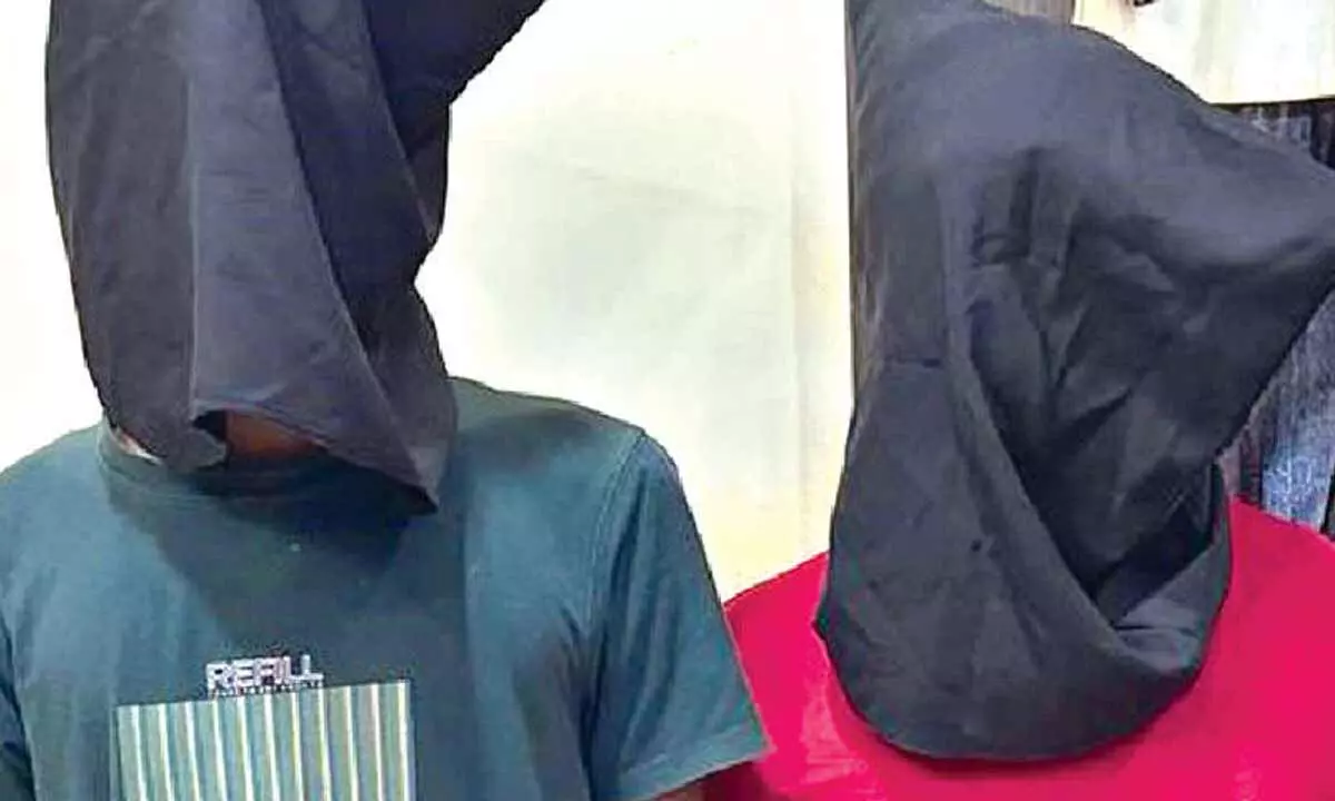 Two robbers held in Jeypore Two robbers held in Jeypore