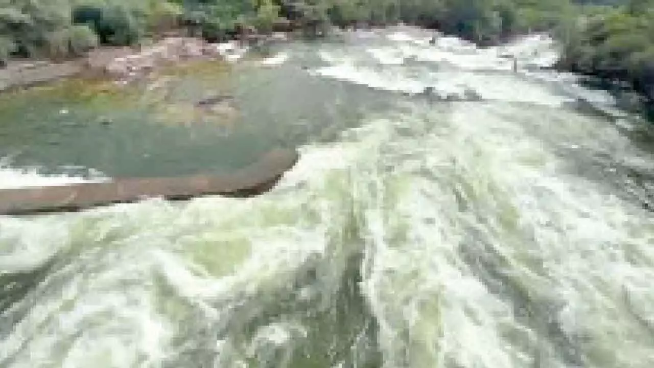 Osmansagar reservoir witnessing constant inflows for first time Osmansagar reservoir witnessing constant inflows for first time