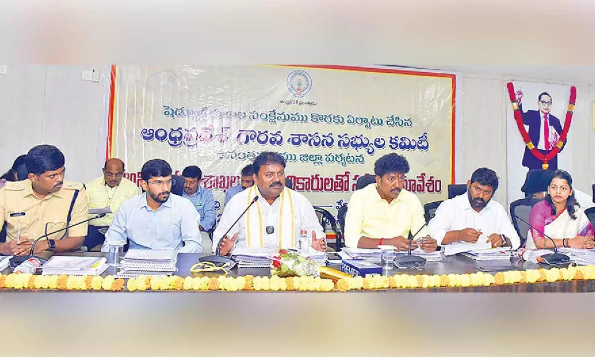 Coalition govt committed to welfare of scheduled castes Coalition govt committed to welfare of scheduled castes