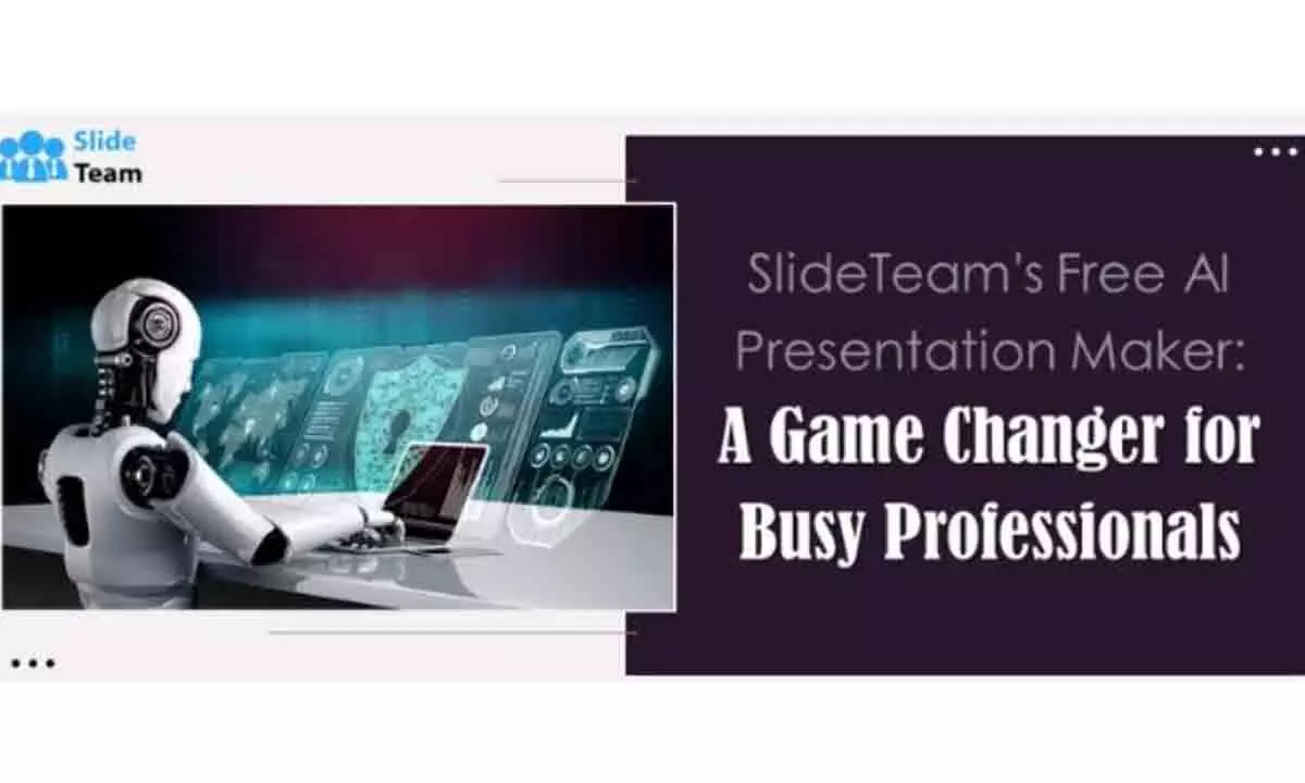 SlideTeams Free AI Presentation Maker: A Game Changer for Busy Professionals SlideTeams Free AI Presentation Maker: A Game Changer for Busy Professionals