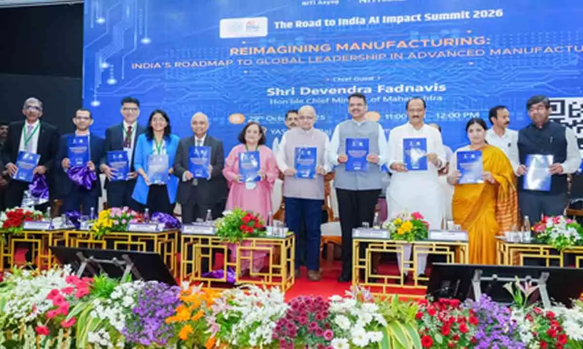 Frontier tech can help manufacturing contribute 25 pc to GDP, create 100 million jobs: NITI Aayog Frontier tech can help manufacturing contribute 25 pc to GDP, create 100 million jobs: NITI Aayog