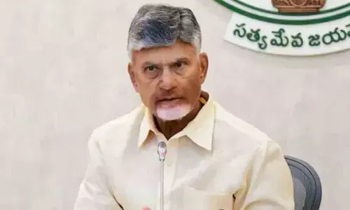 AP CM Chandrababu conducts aerial inspection of cyclone Montha-affected areas