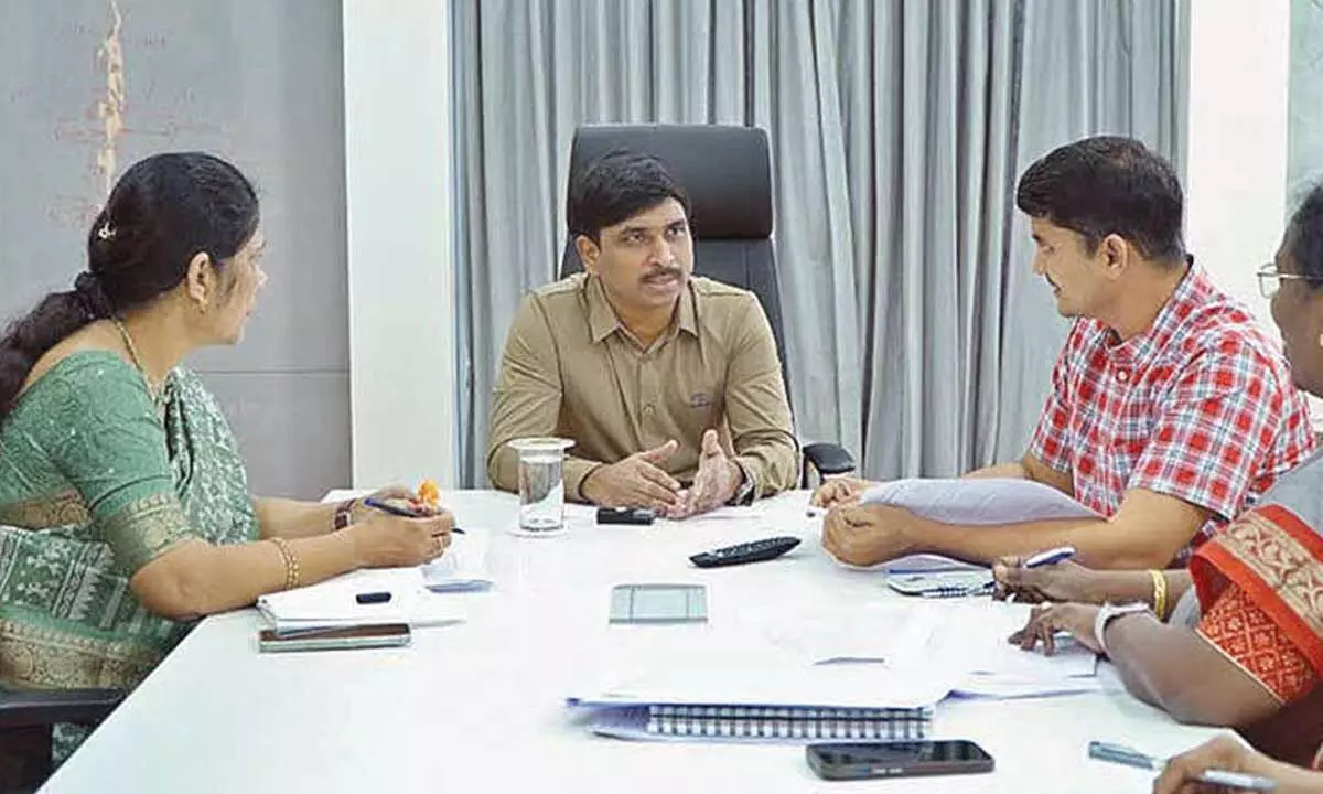 APEPDCL steps up restoration works in cyclone-hit areas APEPDCL steps up restoration works in cyclone-hit areas