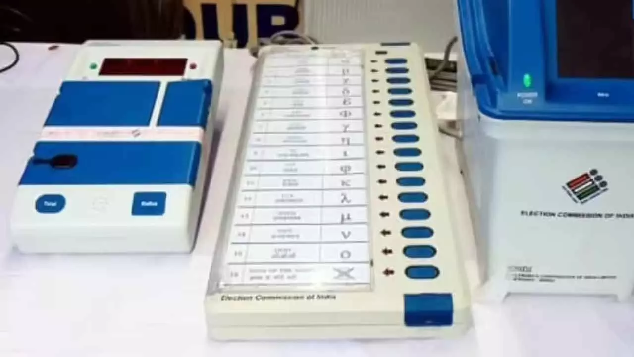Second round of EVM randomisation completed for JH by-poll Second round of EVM randomisation completed for JH by-poll