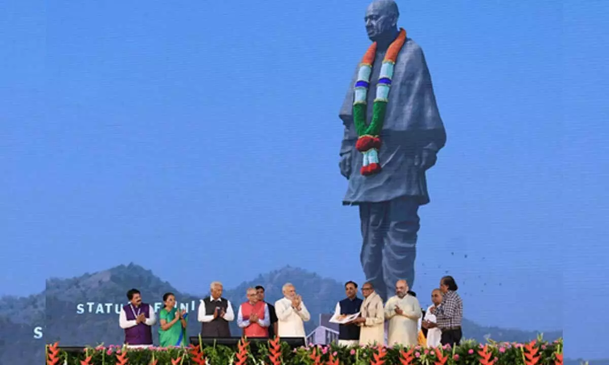 Indian Airforce team to dazzle skies over Statue of Unity on Rashtriya Ekta Diwas Indian Airforce team to dazzle skies over Statue of Unity on Rashtriya Ekta Diwas