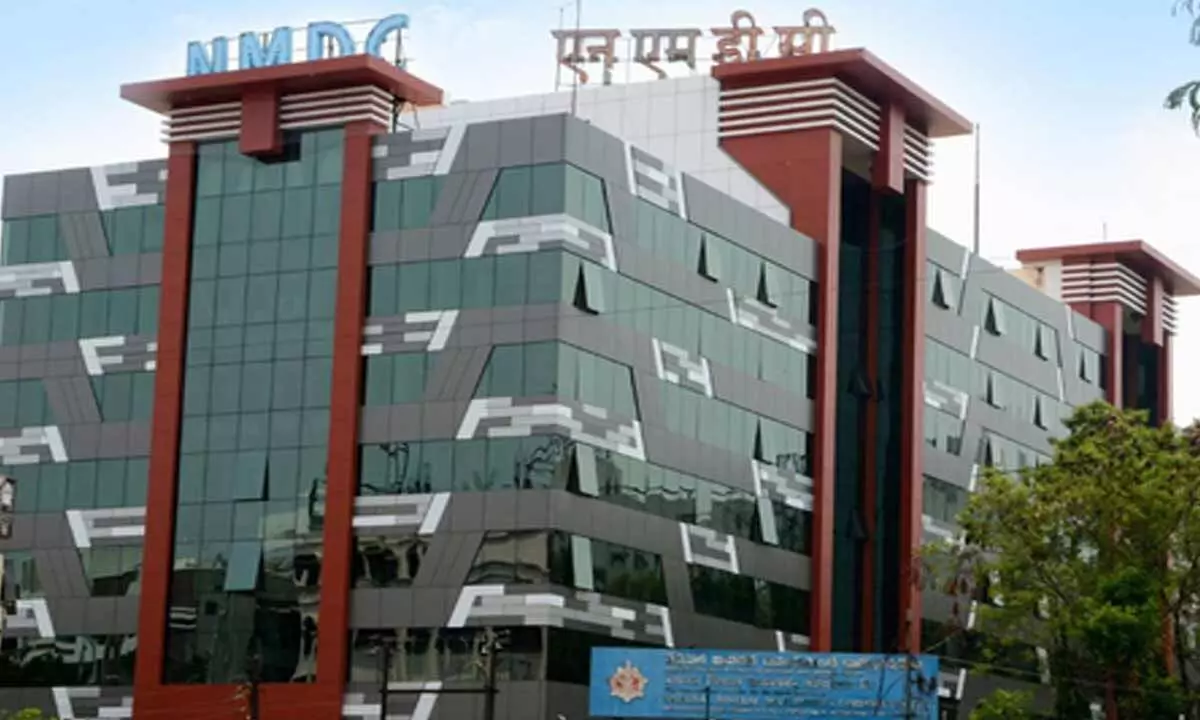 NMDC posts 33 pc surge in Q2 net profit at Rs 1,694 crore NMDC posts 33 pc surge in Q2 net profit at Rs 1,694 crore