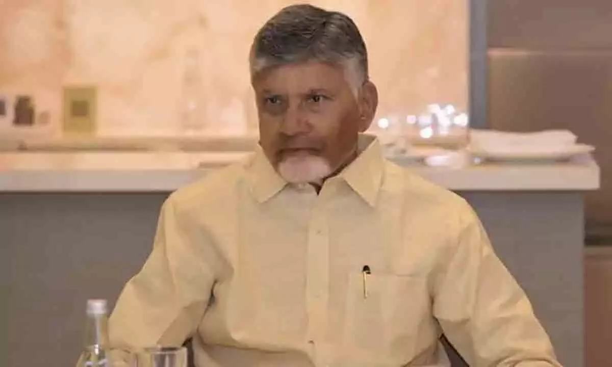 CM Chandrababu reviews impact of cyclone Montha, says reduced loss CM Chandrababu reviews impact of cyclone Montha, says reduced loss