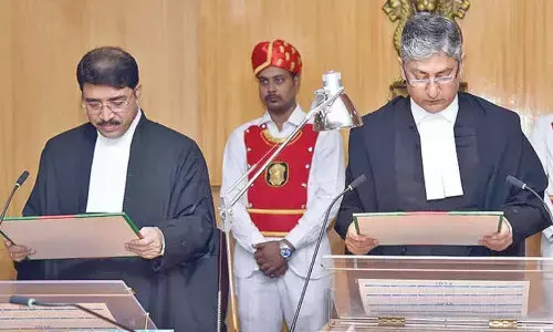 Justice Samanta takes oath as AP High Court judge
