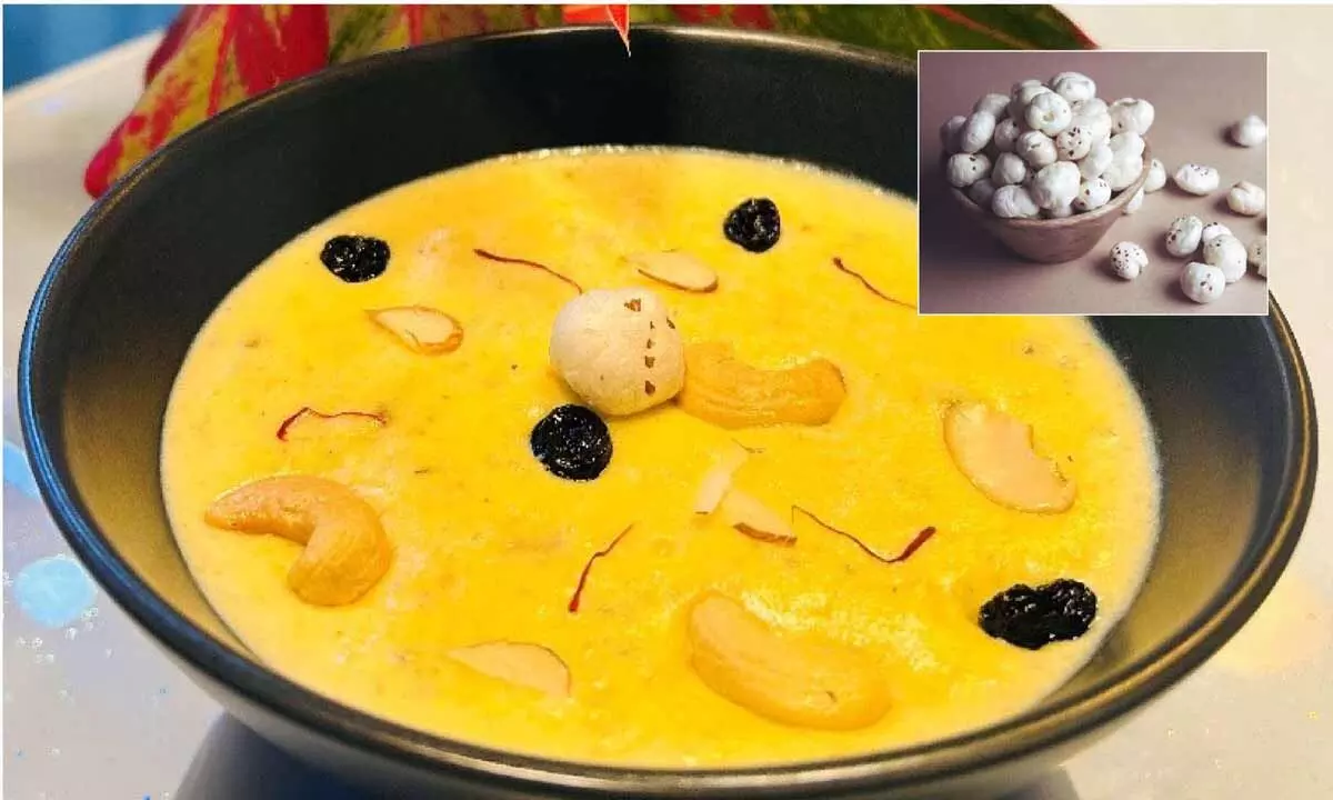 Makhana Kheer: A wholesome fusion of tradition and nutrition