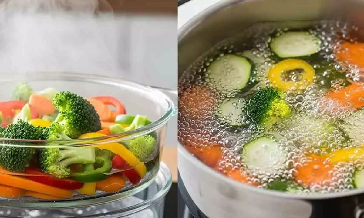 Steaming vs Boiling: Which Cooking Method Truly Preserves More Nutrients in Vegetables? Steaming vs Boiling: Which Cooking Method Truly Preserves More Nutrients in Vegetables?
