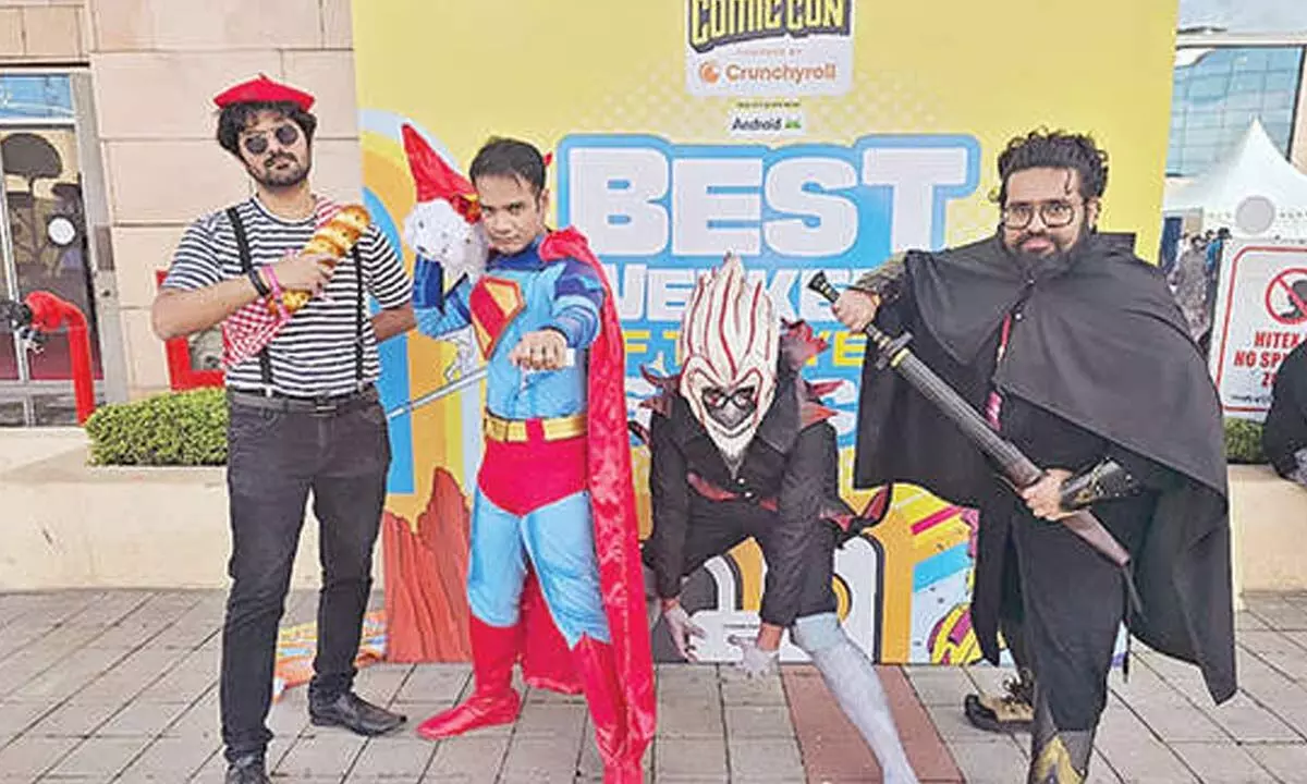 Hyderabad turns pop culture paradise as Comic Con X DreamHack kicks off Hyderabad turns pop culture paradise as Comic Con X DreamHack kicks off
