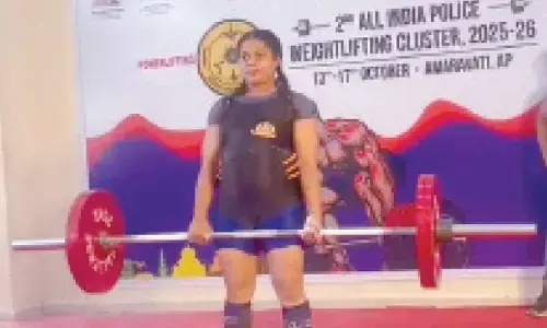 7-month pregnant Delhi cop bags bronze in weightlifting meet