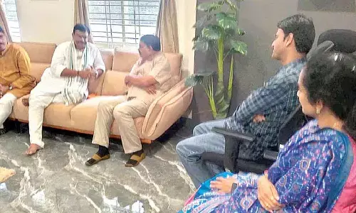 State BJP chief Madhav receives warm welcome