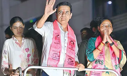 KTR oozing with confidence over Sunitha’s big victory in JH bypoll