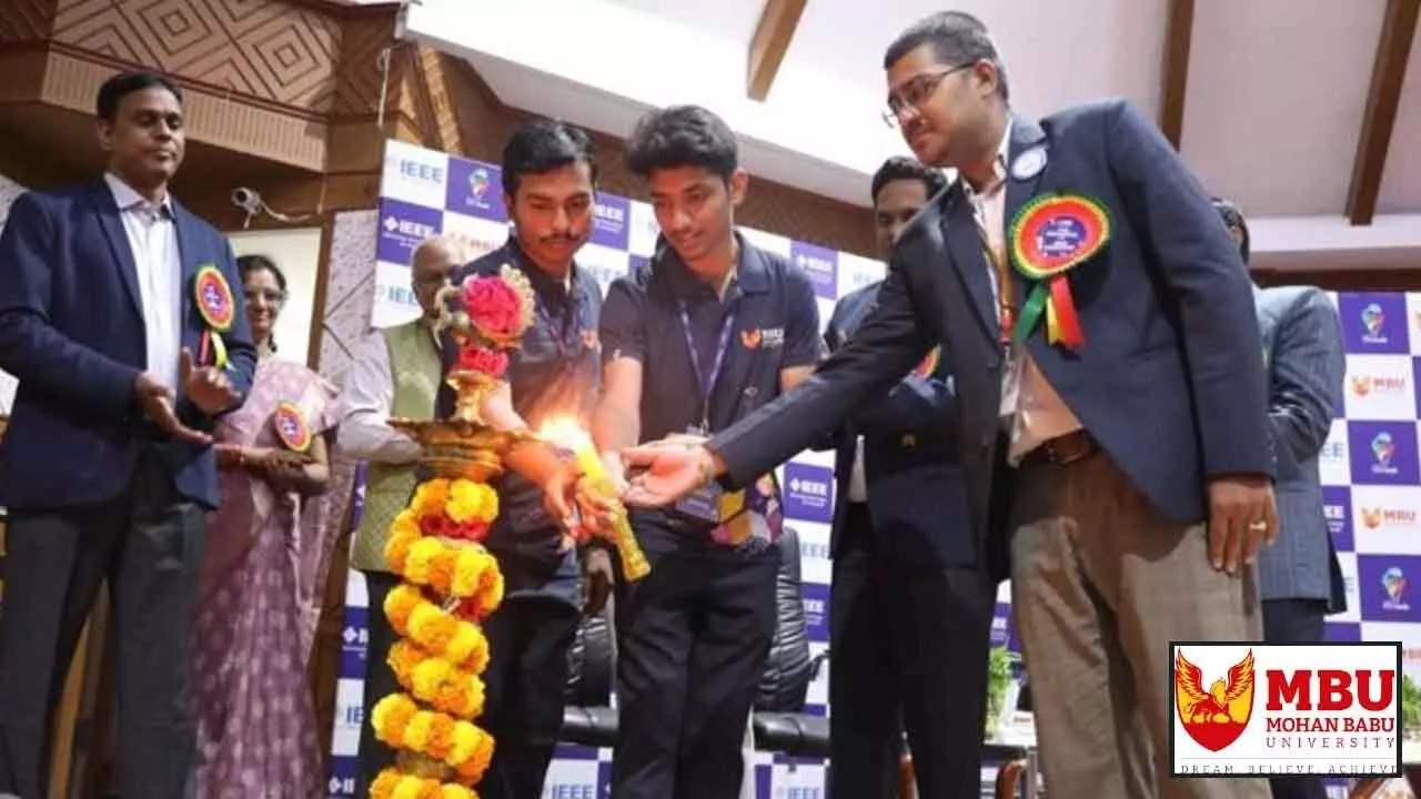 Mohan Babu University Hosts SAMARTHA 2025 — A 36-Hour National Hackathon on Smart Solutions for a Sustainable Future Mohan Babu University Hosts SAMARTHA 2025 — A 36-Hour National Hackathon on Smart Solutions for a Sustainable Future