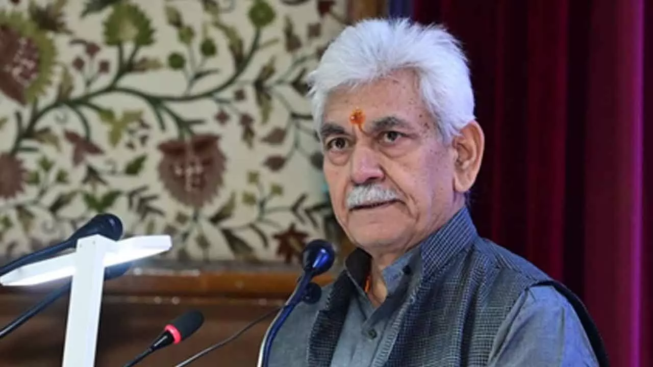 Journey of knowledge & peace must never stop: J&K L-G Sinha Journey of knowledge & peace must never stop: J&K L-G Sinha