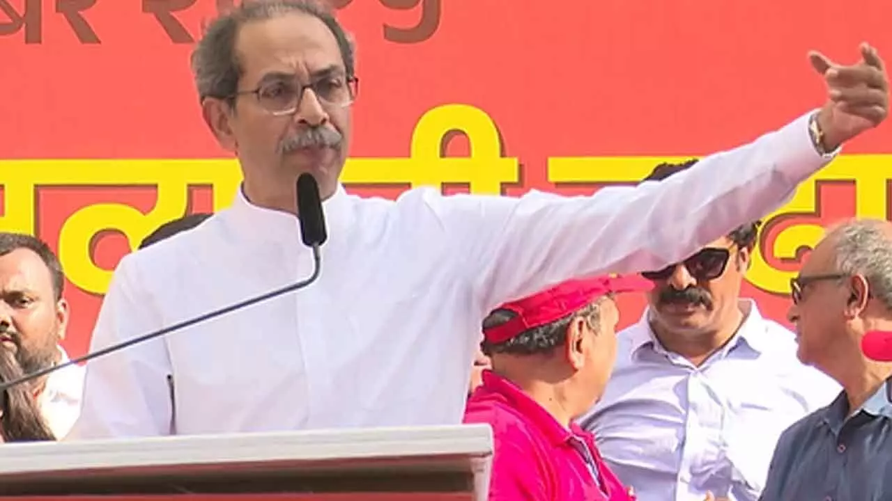 Truth Morcha: Opposition parties in Maha rally for transparent polls, demand clean electoral rolls Truth Morcha: Opposition parties in Maha rally for transparent polls, demand clean electoral rolls