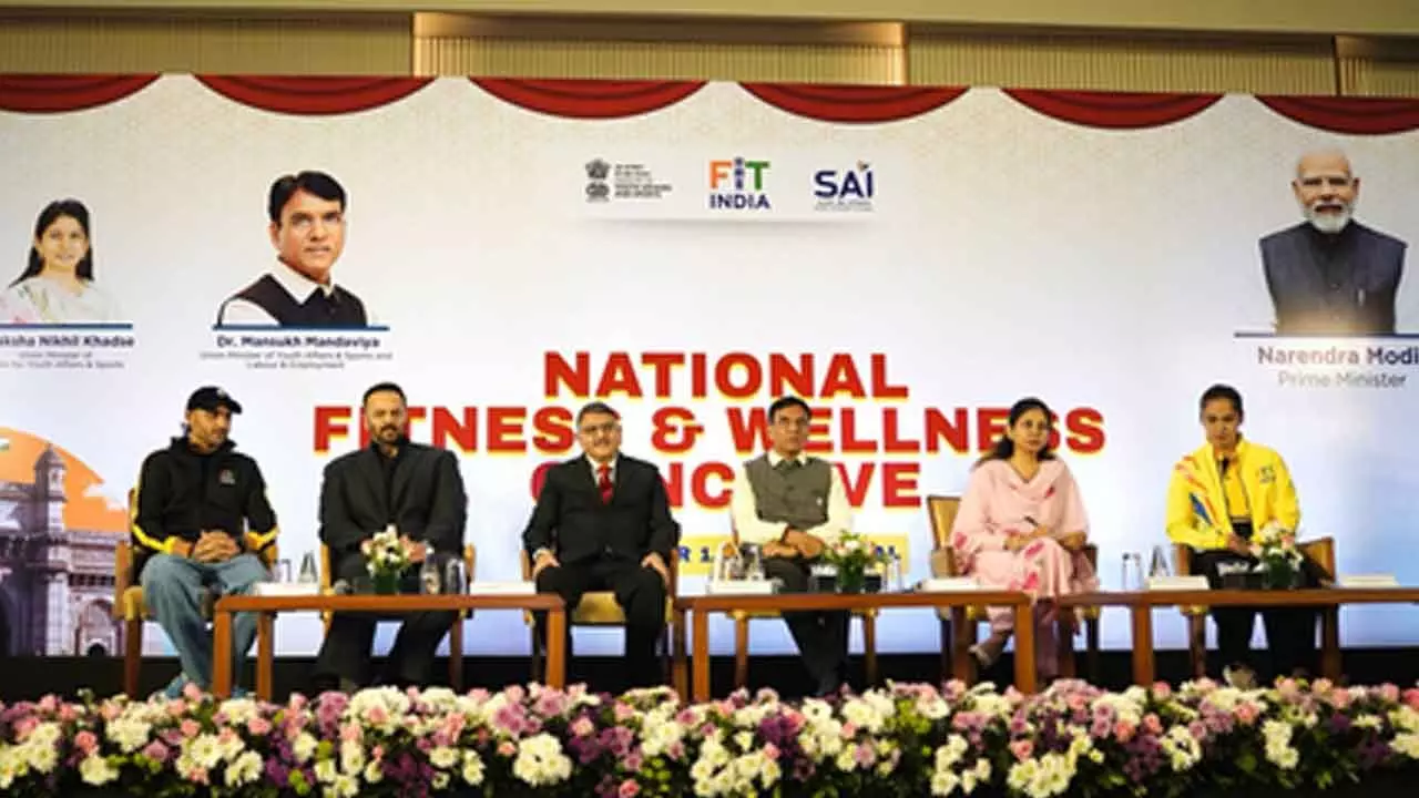 Fitness is key to becoming Viksit Bharat by 2047, says Dr. Mandaviya at first-ever National Fitness & Wellness Conclave Fitness is key to becoming Viksit Bharat by 2047, says Dr. Mandaviya at first-ever National Fitness & Wellness Conclave