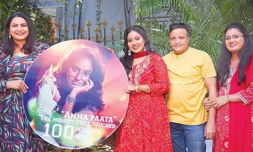 Janhavi Shankar’s “Amma Paata” becomes an anthem of love