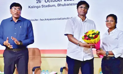 Tirkey praises Jharsuguda dist for promoting hockey