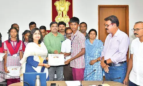 MBNR govt school students earn recognition from IIT Madras