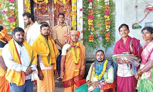 Temple inauguration and idol consecration ceremonies held