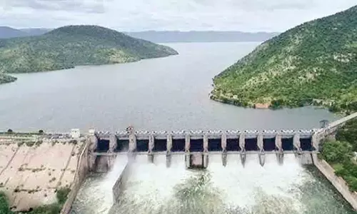 Somasila receiving heavy inflows